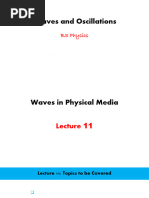 TRAVELING and SINUSOIDAL WAVES-, Progressie Waves. Equation of Motion For Travelling and Sinusoidal Wave Sand Derivation (Complete Study Course)