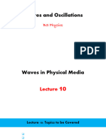 WAVE MOTION-, Waves in Physical Media, Intro, Properties, Types, Mechanical and Longitudinal, Classification (Complete Study Course)