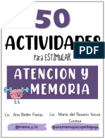 50 Actividades para Atencion y Memoria