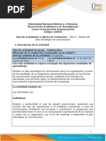 Guía de Actividades y Rúbrica de Evaluación - Unidad 2 - Paso 3 - Diseño Del Plan Estratégico de Comunicación