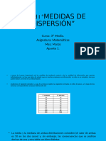 Apunte 1 Medidas de Dispersion I