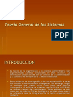 Teoría General de Los Sistemas