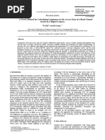 A Novel Method For Calculating Luminance in The Access Zone of A Road Tunnel Based On A Digital Camera