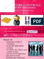 V - Tork Controls Tamil Nadu India