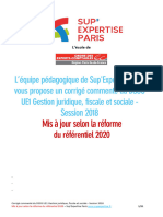 DSCG Ue1 2018 Corrige Supexpertiseparis VF