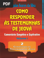 Como Responder Às TJ - Volume I - 02 Conhecendo As Testemunhas de Jeová