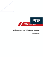 Video Intercom Villa Door Station - User Manual - V1.0 - 20240814