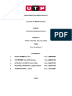 SEMANA 12 Tarea Académica 3 - Operaciones Bancarias