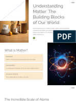 Understanding Matter The Building Blocks of Our World