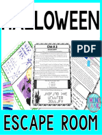 Halloween Escape Room October Activity 3232458