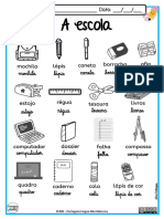 Vocabulário - Escola