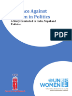 Violence Against Women in Politics-Report