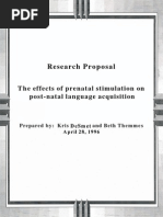 Research Proposal Sample