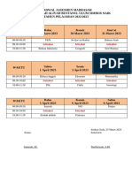 Jadwal Am