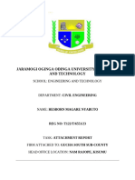 Industrial Attachment Report