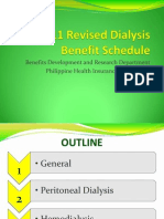 2011 Revised Dialysis Benefit Schedule