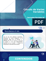 Cálculo de Varias Variables: Derivadas Parciales de Primer Orden