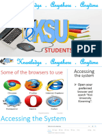 KSU ELearningStudent Guide