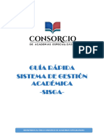 Guía Rápida Acceso Al Sistema Sisga Consorcio - A