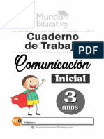 Cuaderno de Comunicacion 3 Años