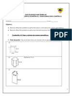 Guia de Estudio Prueba de Geometría