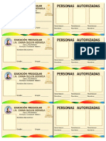 credenciales de dos y tres personas 2024