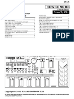 Boss GT-6 Service Notes