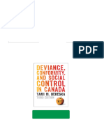 Test Bank for Deviance, Conformity, and Social Control in Canada, 3/E 3rd Edition Tami M. Bereska download pdf