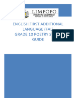 Grade 10 Poetry Guide