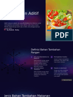 Pengenalan Aditif Makanan