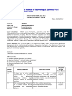 Phy f311 Quantum Mechanics Ii - Handout