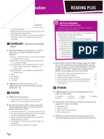 B2 Unit 7 Reading Plus Lesson