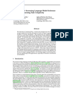 Inference Efficiency by Learning Task Complexity