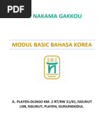 Modul Basic Nakama Gakkou Eps Topik