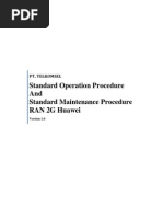 Standard Operation Procedure and Standard Maintenance Procedure RAN 2G Huawei