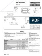 EKC100 Instructions