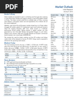 Market Outlook 9th January 2012