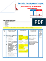 2° SESIÓN DÍA 4 MAT JUNTAMOS Y SUMAMOS CANTIDADES