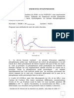 Travaux Dirigés D'enzymologie 2022