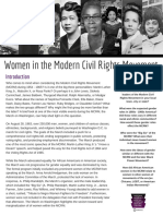 Women civil rights movement 