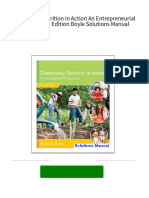 Download full Community Nutrition in Action An Entrepreneurial Approach 7th Edition Boyle Solutions Manual all chapters