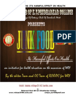 Junk Food and Its Harmful Effect On Health: Rotaract Club of K.V.Pendharkar College