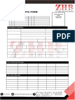 Form Data Karyawan