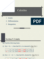 Section 5 Limits