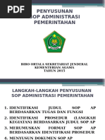 Materi Penyusunan SOP AP 040815