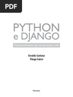 PYTHON & DJANGO - Desenvolvimento Ágil para Web - Amostra