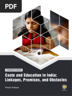 SPRF-2021 Caste-and-Education Final Updated