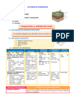 D2 A3 SESIÓN CT. Composición y utilidad del suelo