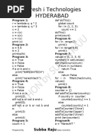 Python Test 4