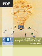 SHRM Module 2